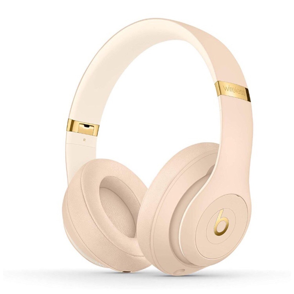 Beats studio3 wireless headphones nude desert sand